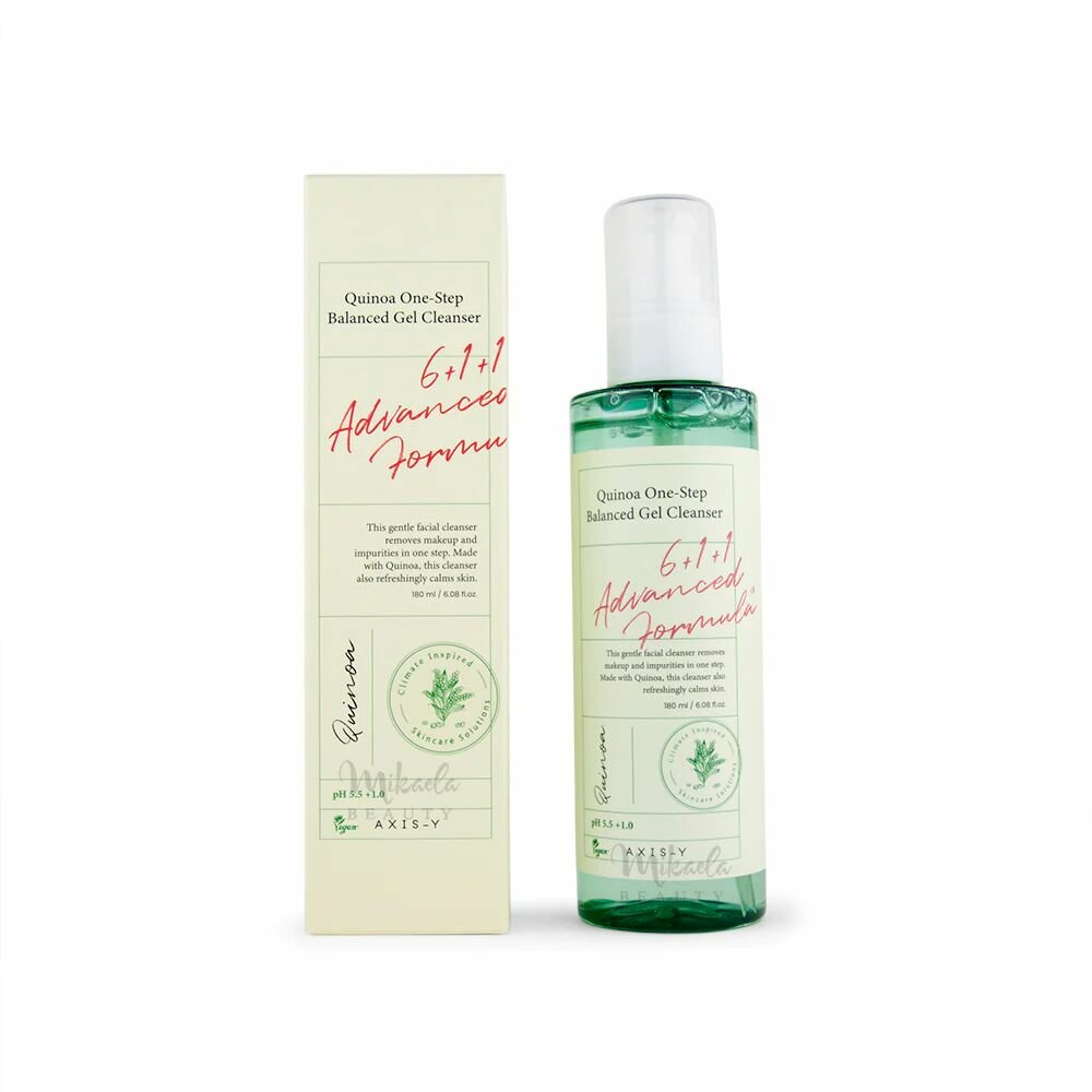 Очищающий балансирующий гель с киноа | AXIS-Y Quinoa One Step Balanced Gel Cleanser 180ml