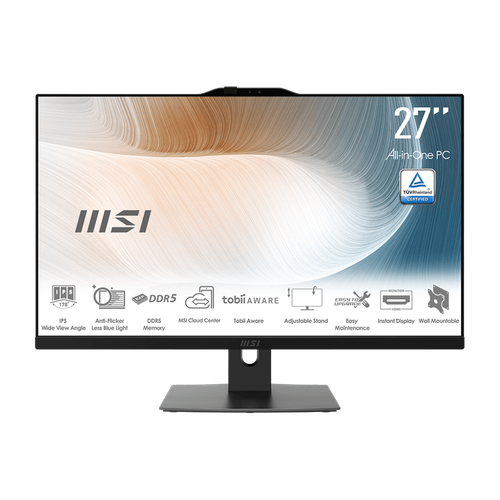Моноблок MSI Modern AM272P 1M-687XRU 27 FHDCore 7 150U 1832GbSSD 1TbkbmnoOS9S6-AF8231-687 105500₽