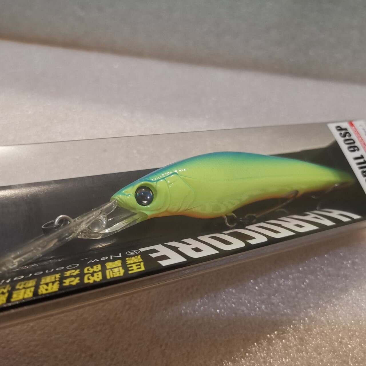 Воблер DUEL HARDCORE LONG BILL 90SP R1182-BCL (90мм,12г.) (F964)