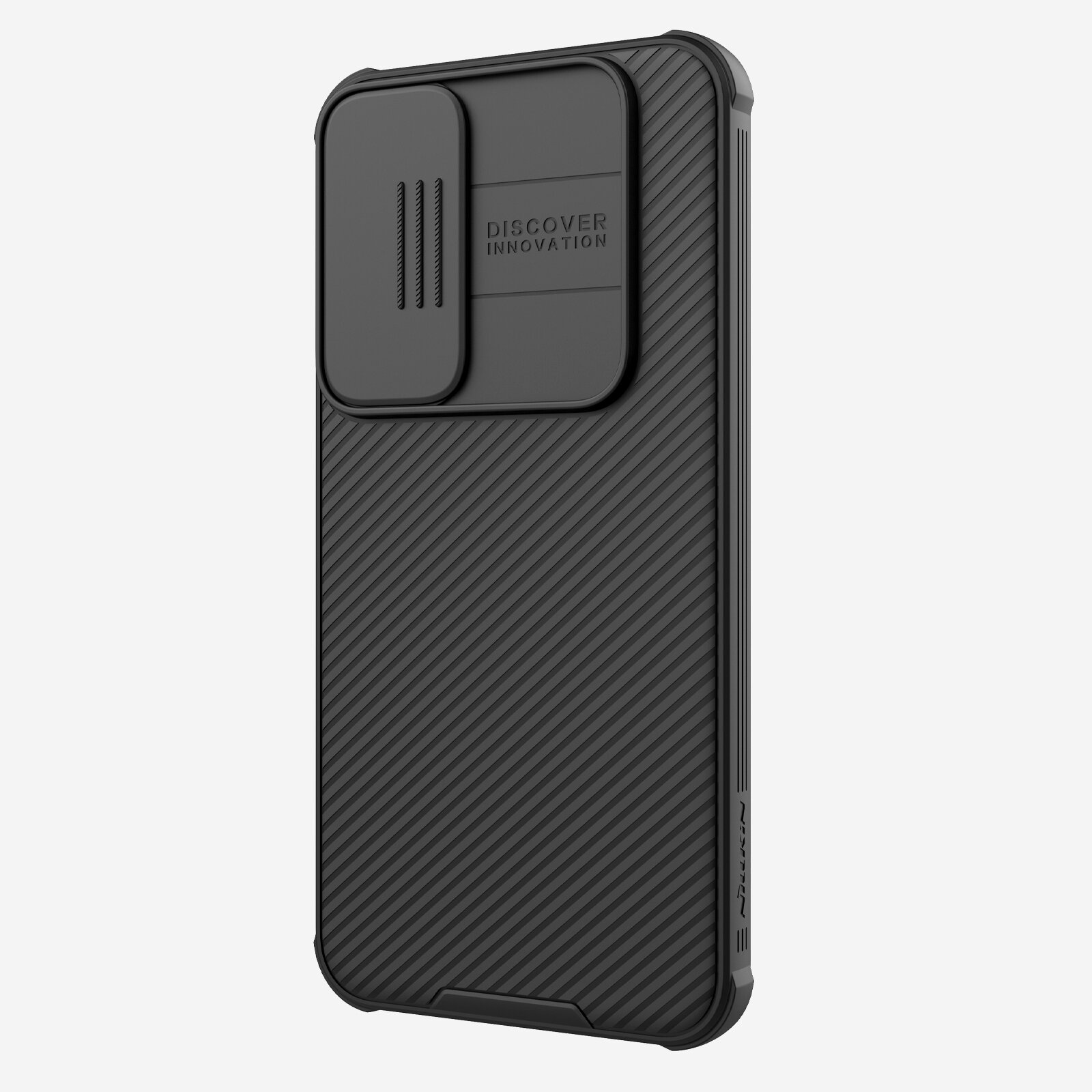 Противоударный чехол с защитной шторкой для камеры от Nillkin на Samsung Galaxy A55, серия CamShield Pro Case — фото 1