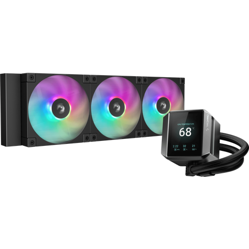 Система жидкостного охлаждения DeepCool MYSTIQUE 360 ARGB (R-LX750-BKADSNC-G-1)