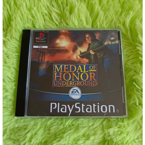 Игра Medal of Honor Underground для PlayStation 1 PS1 1000₽
