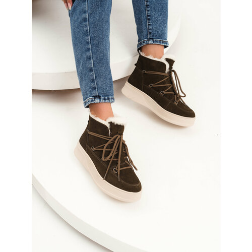 фото Ботинки sopra footwear, размер 37, темно-бежевый
