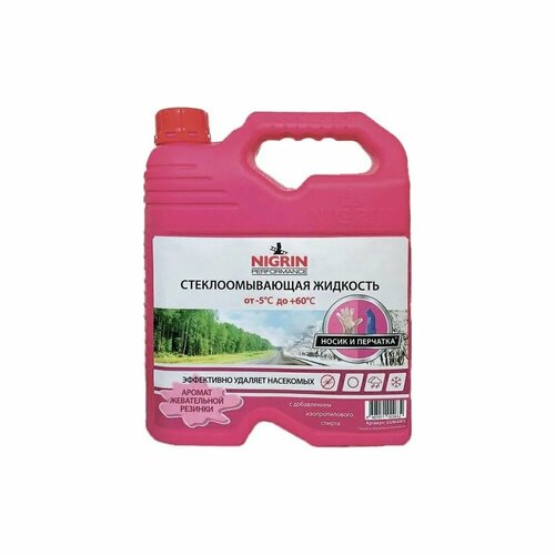 Летняя стеклоомывающая жидкость NIGRIN 969₽