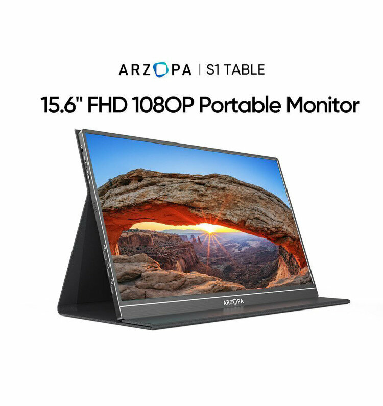 美品 ARZOPA S1 Table モバイルモニター約15.6インチ ARZOPA S1 Table 15.6センチモバイルモニター モバイルモニター