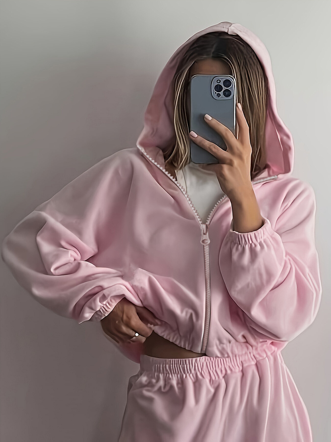 Комплект одежды , размер L, pink — фото 1