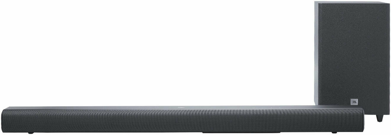 Саундбар JBL Cinema SB550, для домашнего кинотеатра, 2 колонки, черный — фото 1