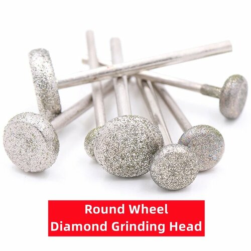 Алмазные шлифовальные головки 135 шт 1pcs 3mm shank x10mm 87₽