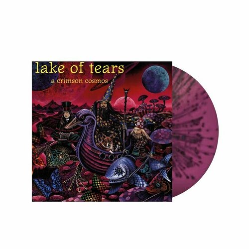 Lake of Tears - A Crimson Cosmos - Transparent Splatter Violet & Black LP