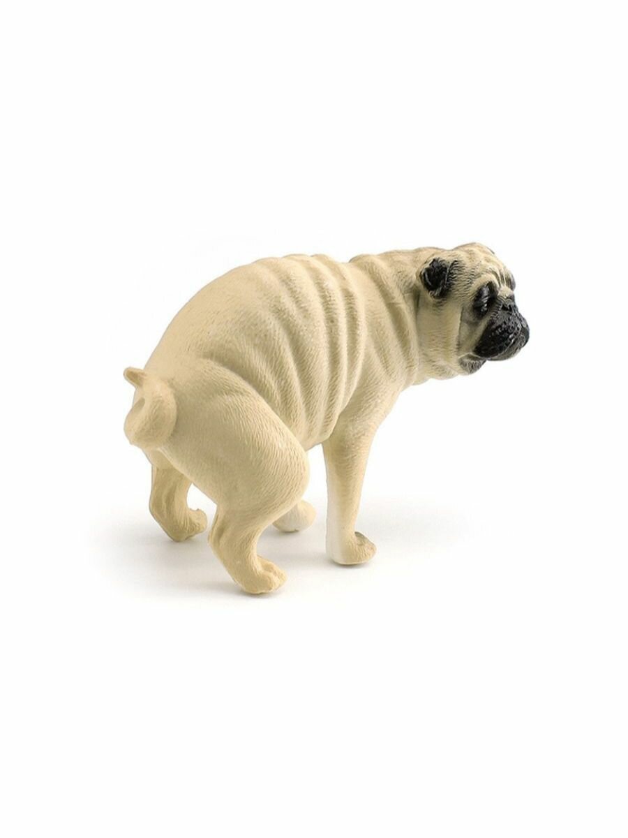 Фигурка игрушка, Какающий Мопс / Игрушечные собачки — фото 1