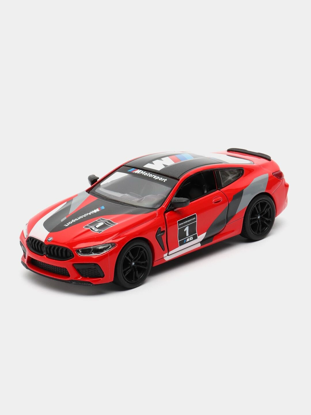 Металлическая машинка BMW M8 Competition Coupe 1:38 kinsmart KT5425D KT5425DF-RED