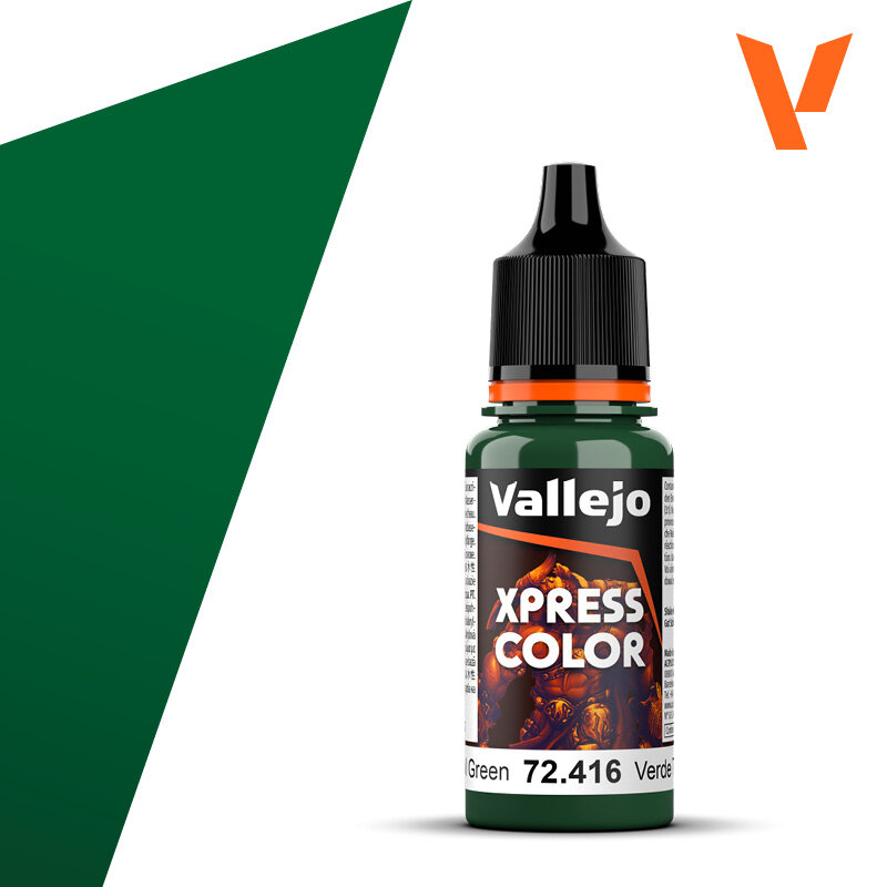 Краска 72416 Vallejo серии Game Color Xpress Troll Green (Зеленый Тролль) 18мл