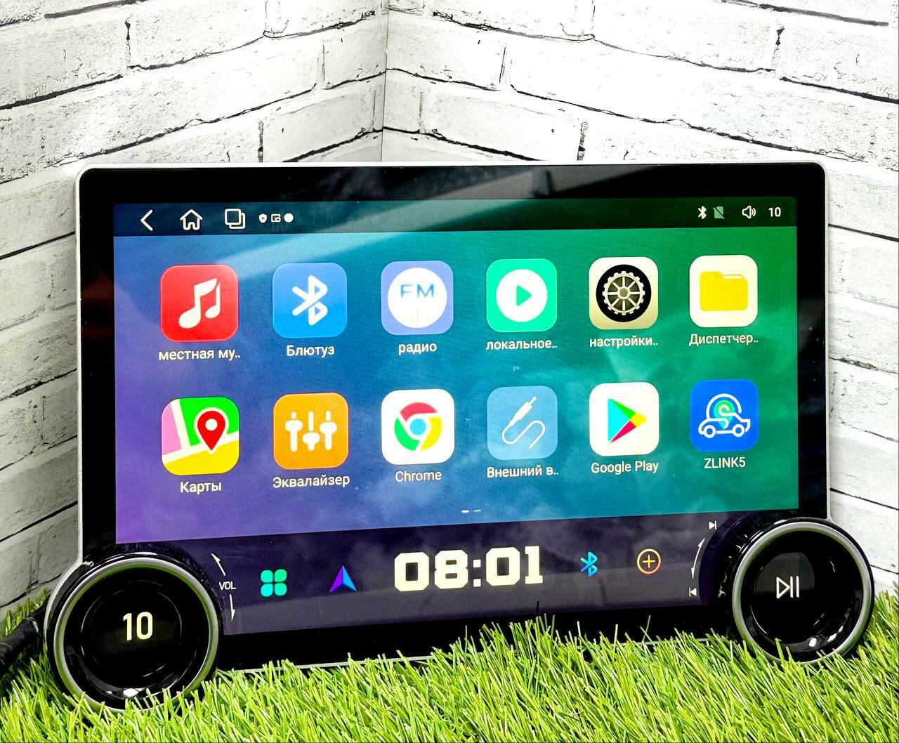 Магнитола Android Diamond 2K (6/64Gb) 4G, 11.8", CarPlay, SIM, 10 ядер — фото 1