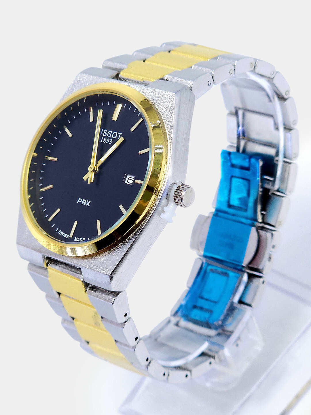 Наручные часы TISSOT PRX, золотой — фото 1