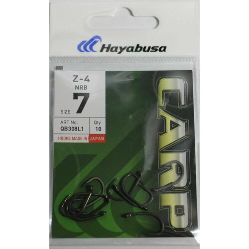 Hayabusa карповые крючки с тефлоновым покрытием Z-4 size 7 (10)