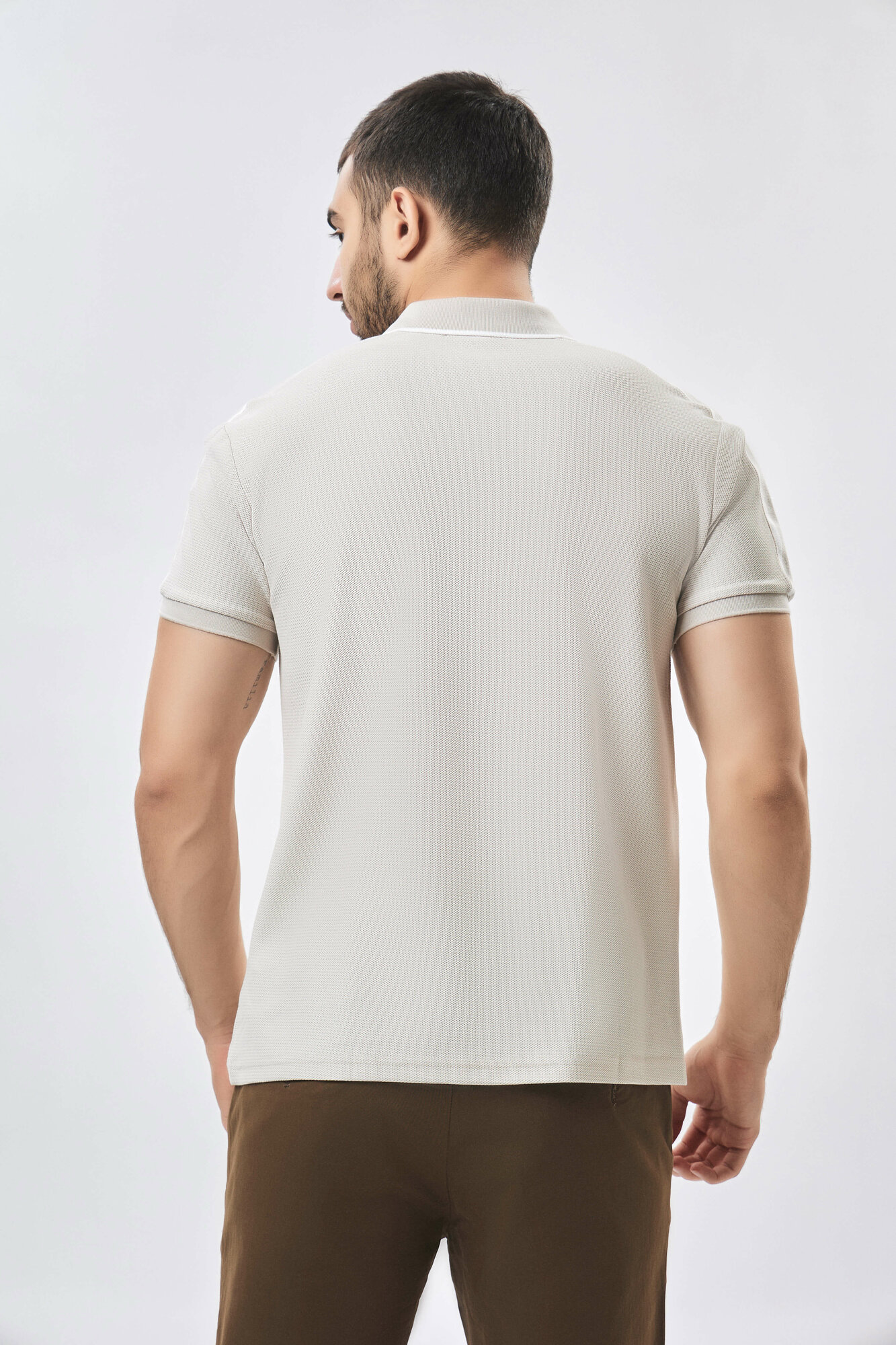 Поло спортивное TERRA PRO TERRA PRO, размер S, whisper white — фото 1