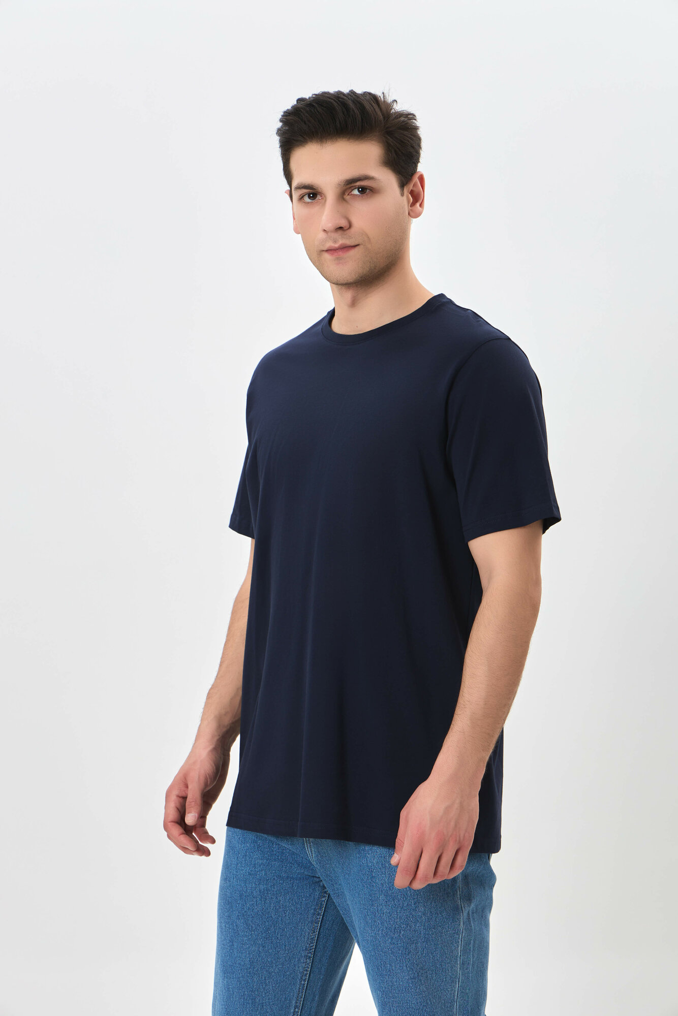 Футболка спортивная TERRA PRO, размер M, navy — фото 1