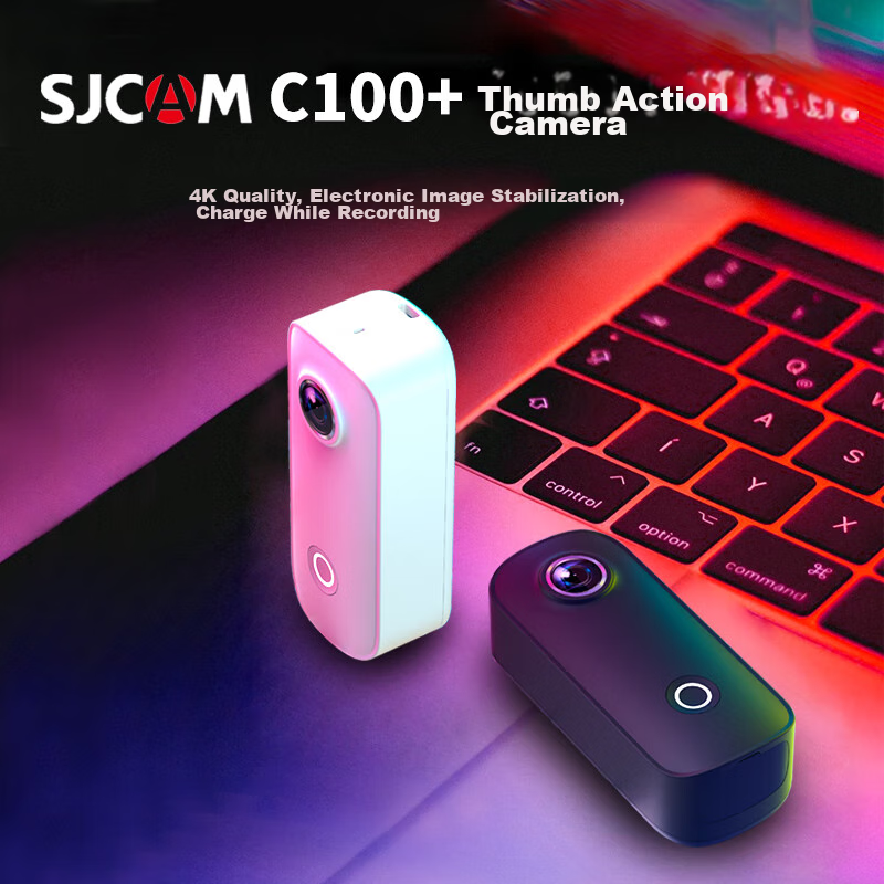 Экшн-камера SJCAM C100+, 15МП, 25601440x2160, 730 мА·ч — фото 1