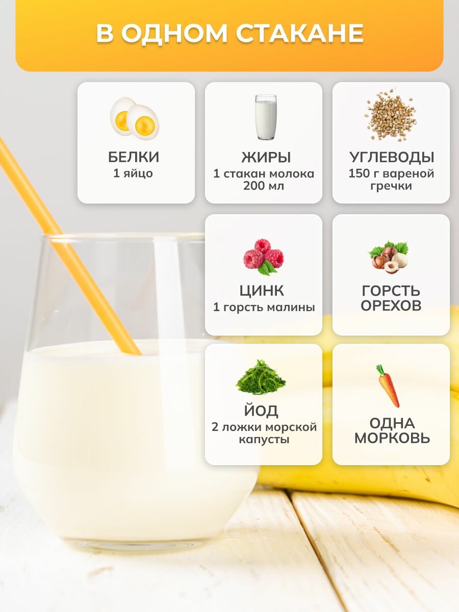 LateMa (Латема) Смесь молочный коктейль детский со вкусом банановое мороженое — фото 1