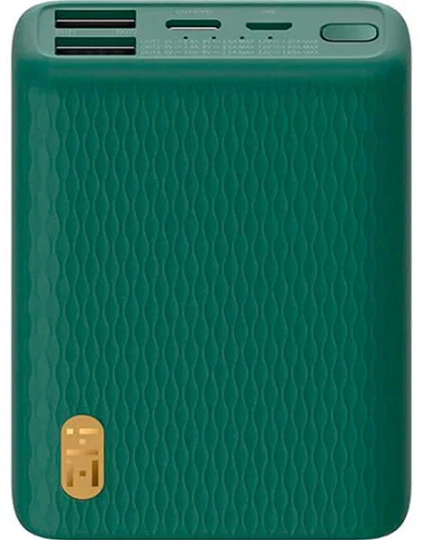 Внешний аккумулятор ZMI Power Bank QB817 (10000mAh) (USB/Type-C Mini/22.5W) (Green)