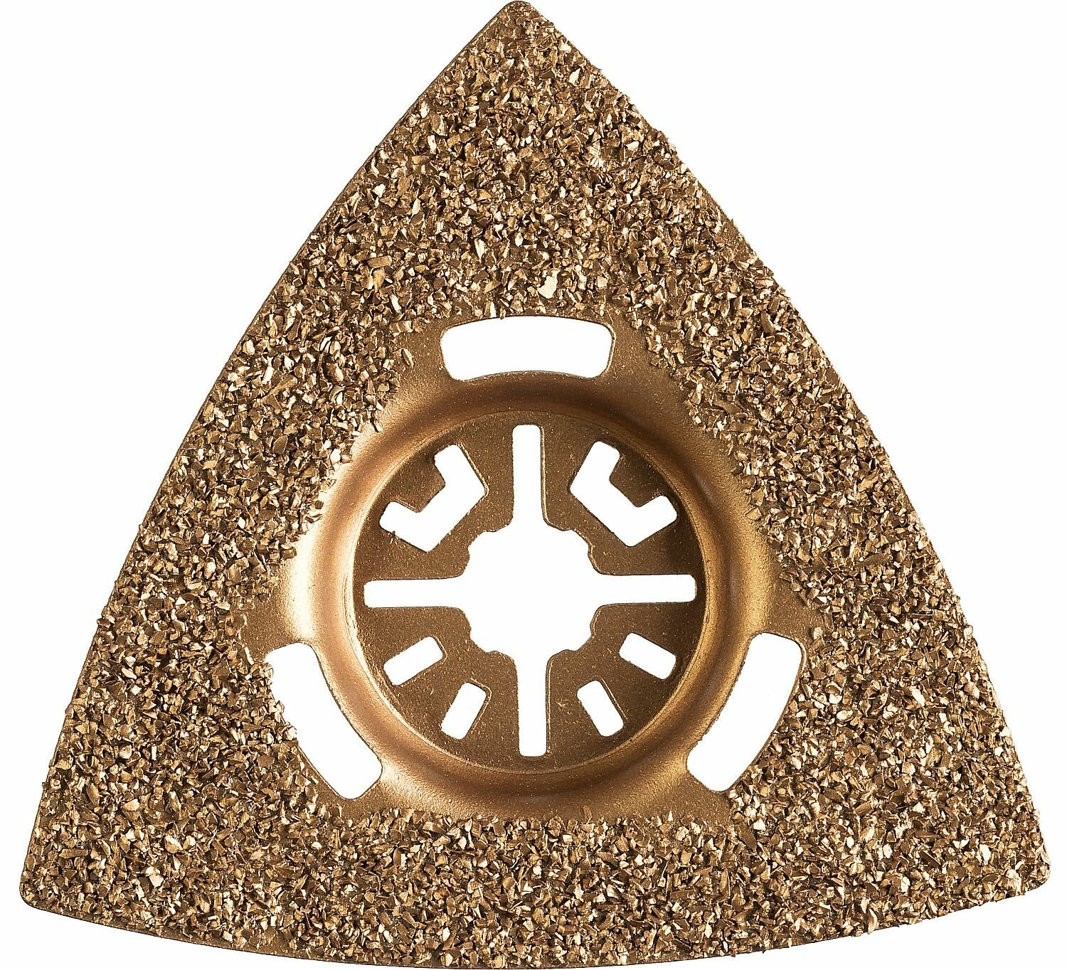 Насадка для МФИ реноватора мультитула шлифовальная 80 мм OIS-хвост треугольная 15563-80