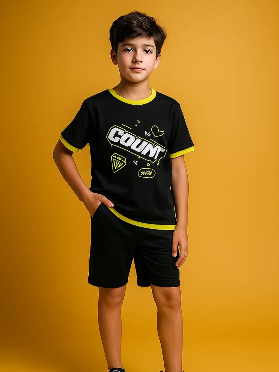 Шорты kari размер 10-11 черный