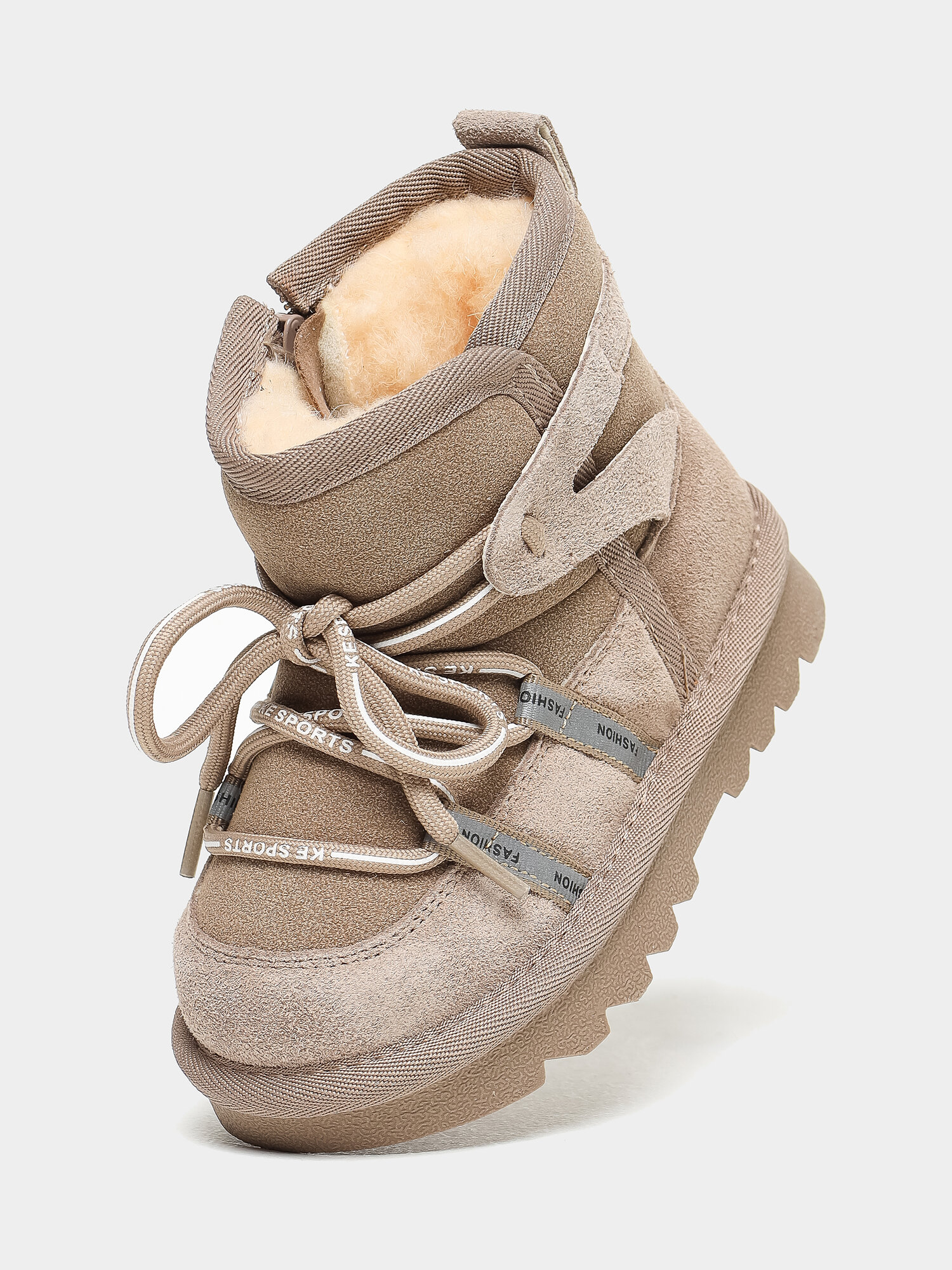 Угги B&G коричневый размер 23 светло-коричневый