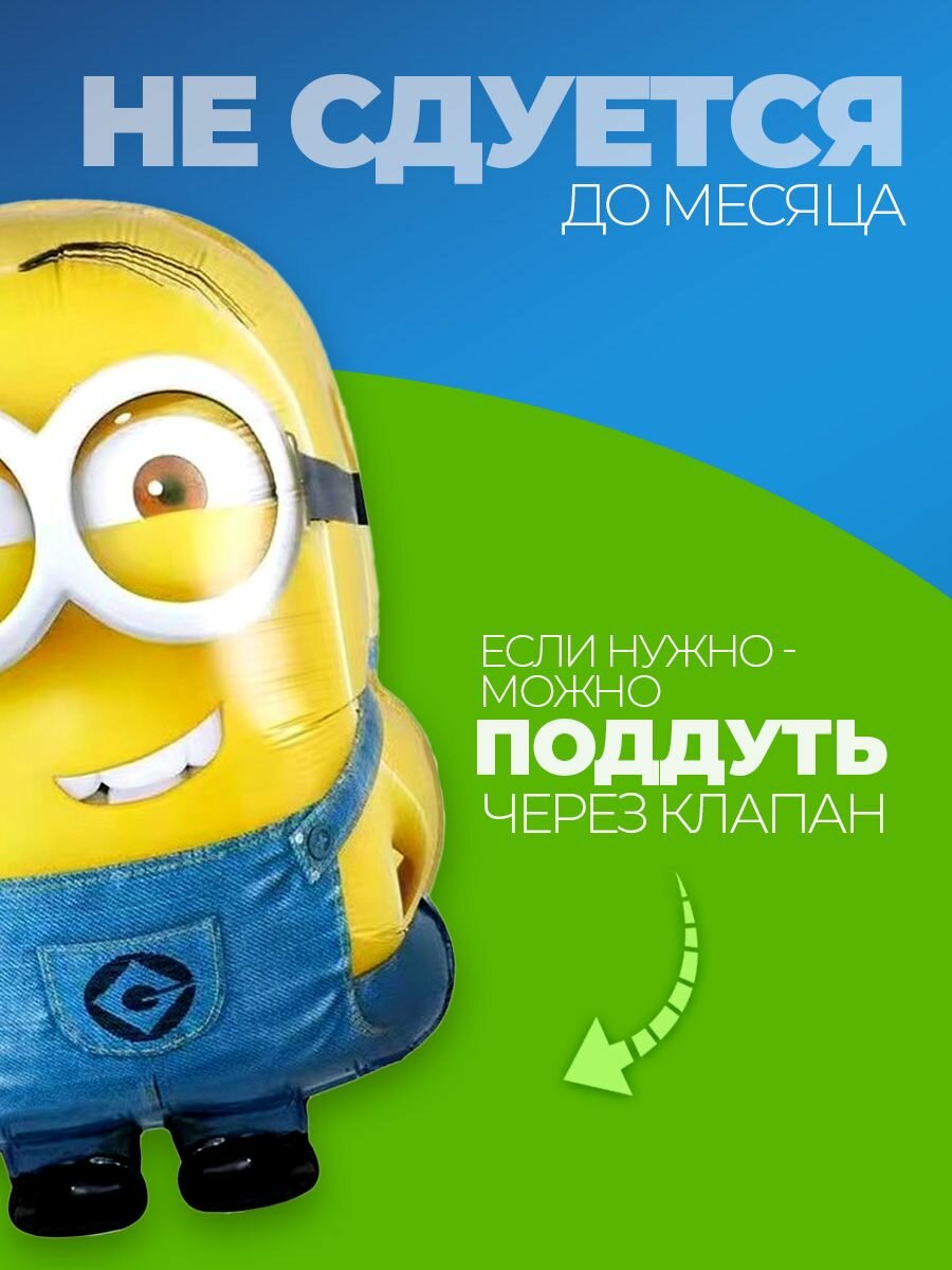 Фольгированные воздушные шары фотозона на день рождения — фото 1