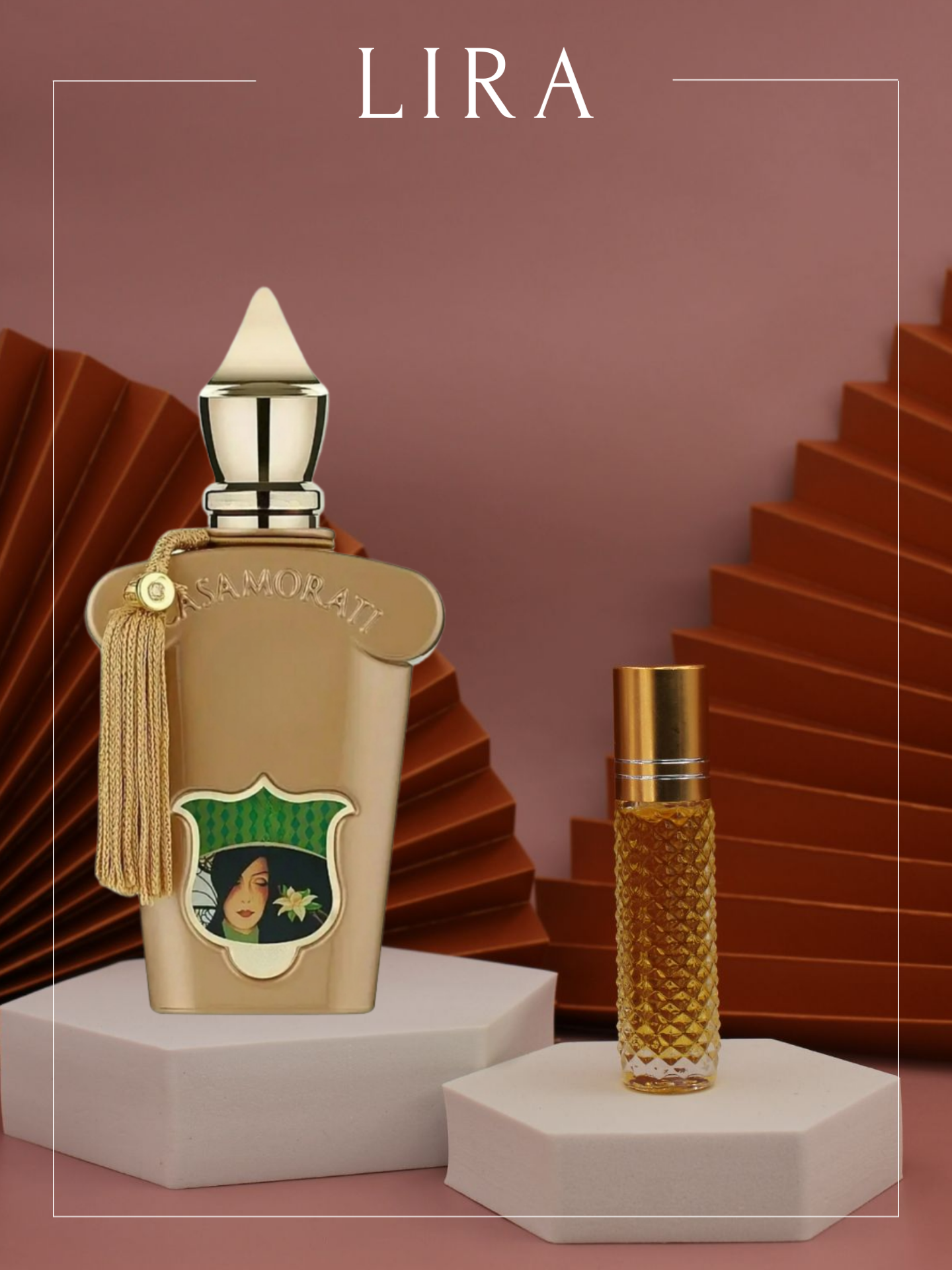 Духи масляные Lira; Timeless Perfume; Лира роликовый флакон 8 мл