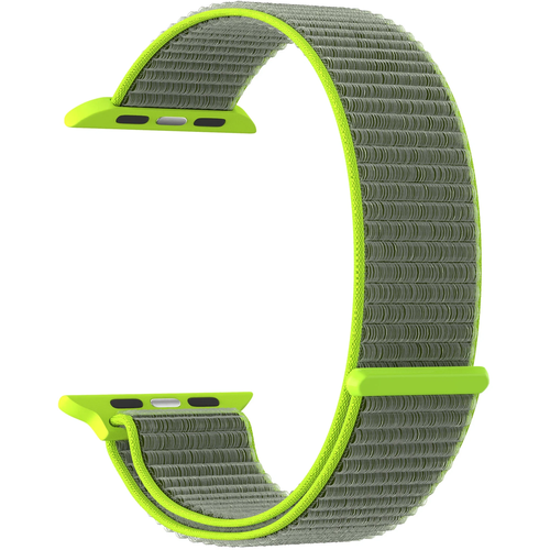 Lyambda Нейлоновый ремешок Vega для Apple Watch 42/44/45/49 mm, gray-green