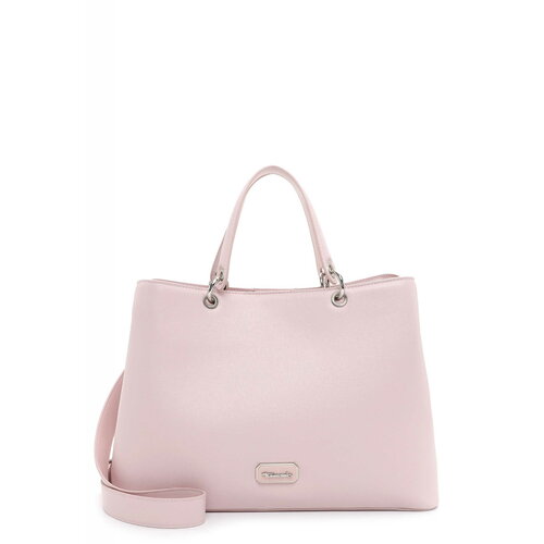 Сумка шоппер Tamaris Amber, фактура гладкая, розовый сумка шоппер tamaris mimi фактура гладкая бежевый