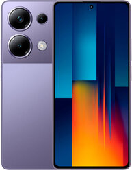 POCO M6 Pro Purple (2312FPCA6G), 16,9 cm (6.67") 20:9 2400 x 1080, 2x2.30 GHz Cortex-A76 + 6x1.8 Cortex-A55, 8 Core, 12 GB, 512 GB, 64 МП+ 8МП + 2МП/16Mpix, 2 Sim, 2G, 3G, LTE, BL v5.1, WiFi 802.11 a/b/g/n/ac/ax, NFC, A-GPS, GALILEO, BEIDOU, GLONASS, GPS, Type-C, 5000mAh, Android 13,