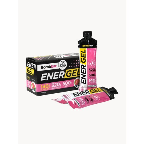 BOMBBAR Питьевой энергетический гель для бега и марафона 