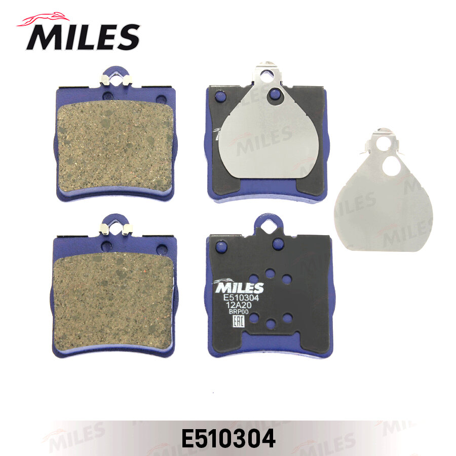 MILES Колодки тормозные MERCEDES-BENZ W202/W203/W209/W210/R171 зад. Ceramic