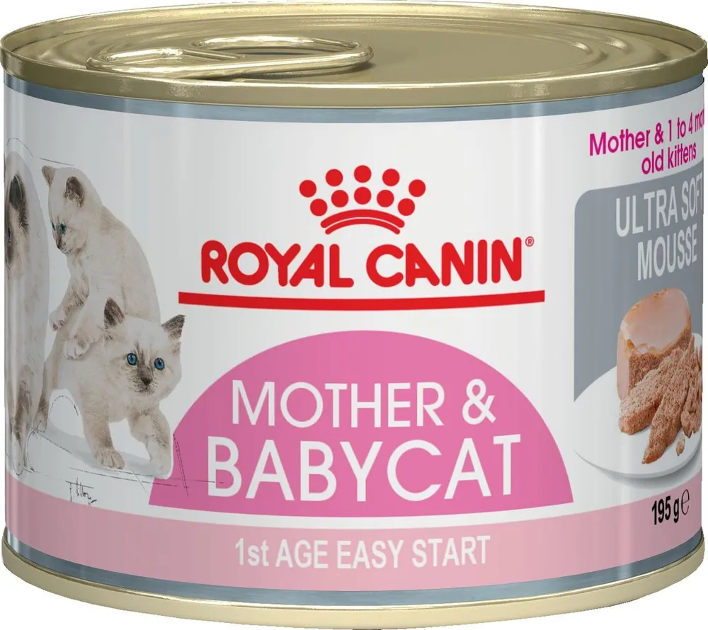 Влажный корм Royal Canin Mother & Babycat (Babycat Instinctive canned) 2шт х 195 г (мусс)