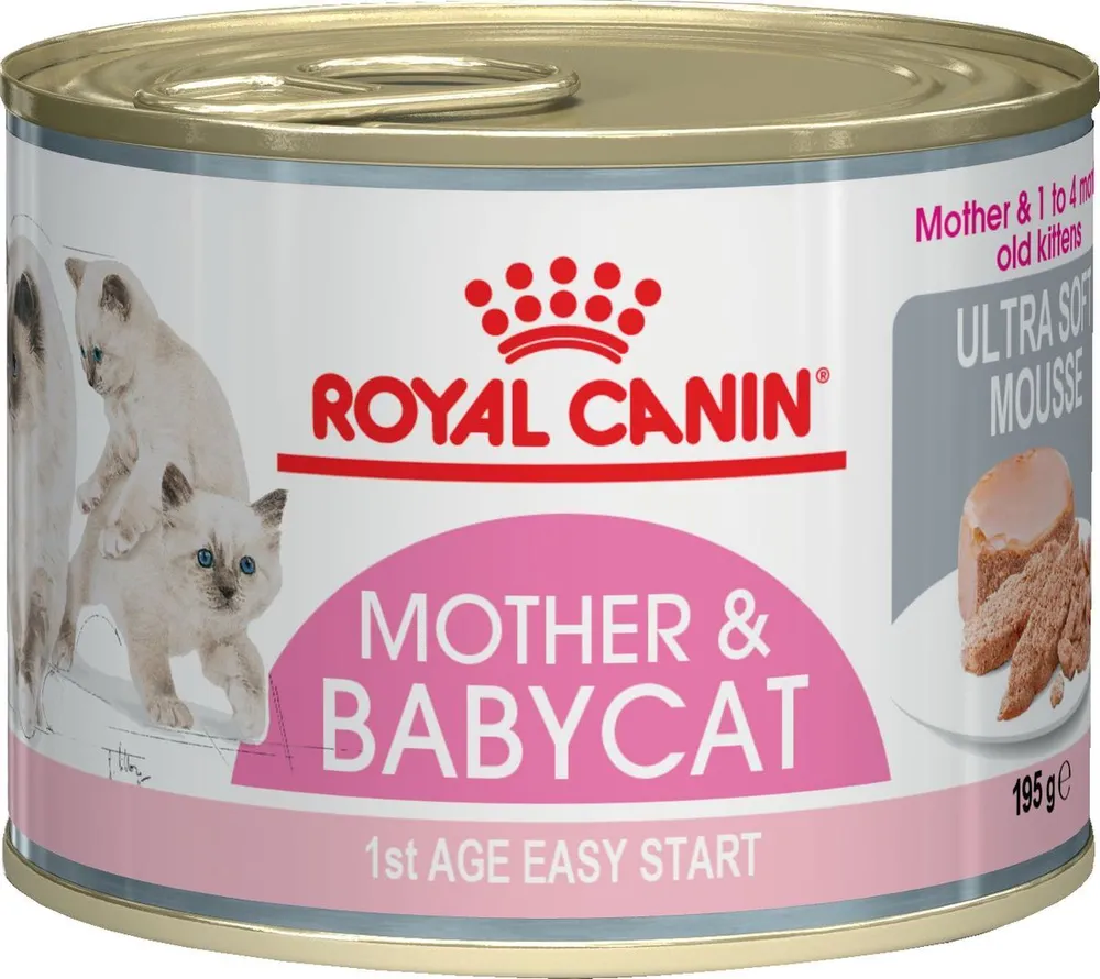 фото Влажный корм Royal Canin Mother & Babycat (Babycat Instinctive canned) 2шт х 195 г (мусс)