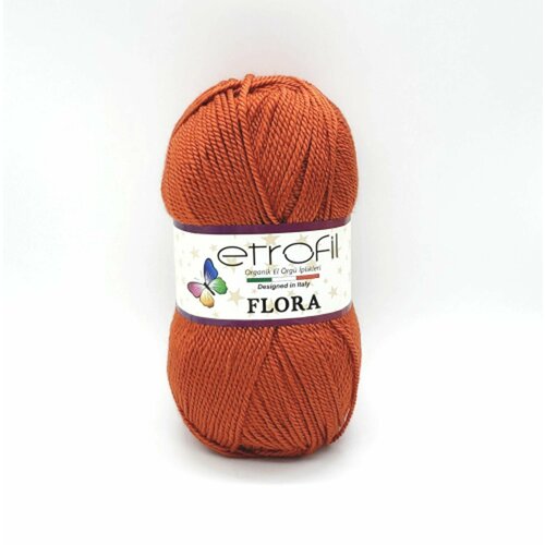 5 мотков Пряжа Etrofil Flora 100% Акрил 100 гр. - 230 м. цвет 72006