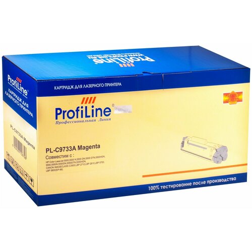 ABC Картридж ProfiLine 645A PL-C9733A (пурпурный) для HP LJ 5500/5550/5500dn/5500dtn/5500hdn/5500n картридж profiline pl ce400a bk 5500 стр черный