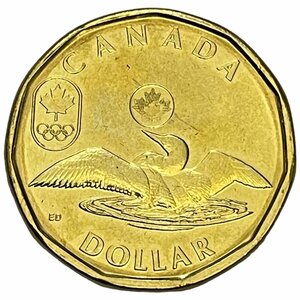 Канада 1 доллар 2014 г. (XXX летние Олимпийские Игры, Лондон 2012)