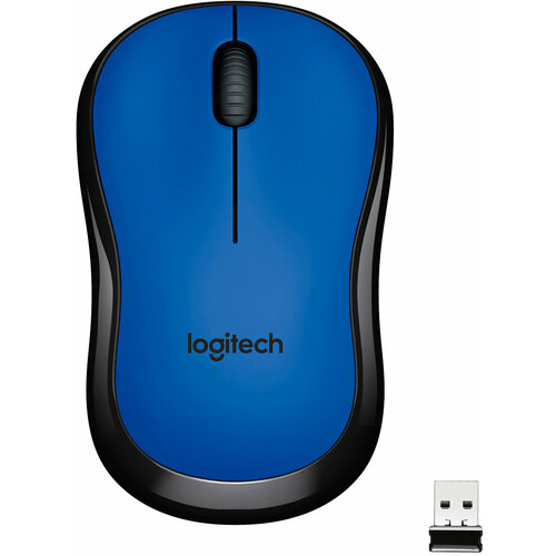 Мышь беспроводная Logitech Silent M220 синий 135000₽