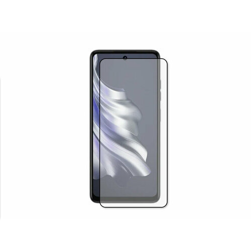 Защитное стекло Red Line для Tecno Spark 20 Full Screen Tempered Glass Full Glue Black УТ000038304 защитное стекло для смартфона red line tecno camon 18 18p full screen tempered glass