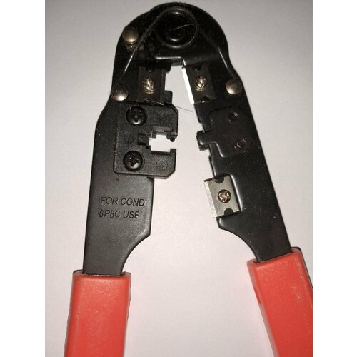 Клещи обжимные 6p6c Кримпер для телефонных проводов Джетт 490₽