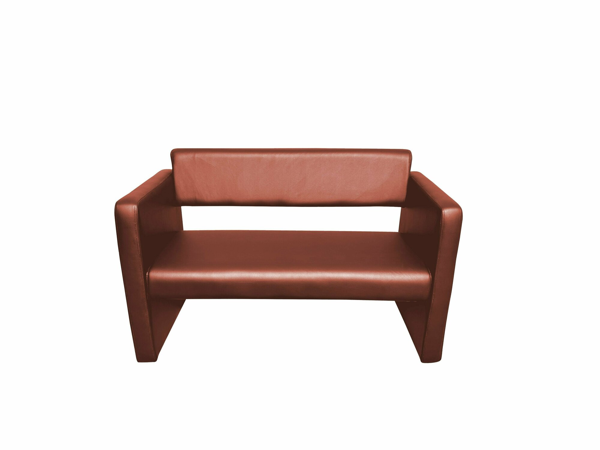 фото Диван двухместный Батл коньяк