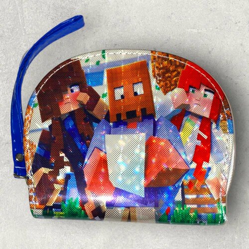 фото Кошелек , коричневый minecraft