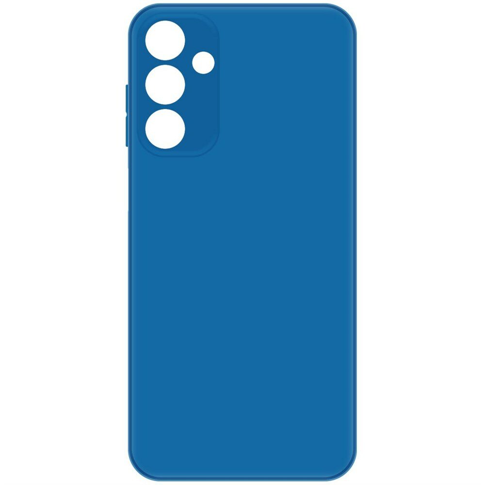 Чехол-накладка Krutoff Silicone Case для Samsung Galaxy A15 синий