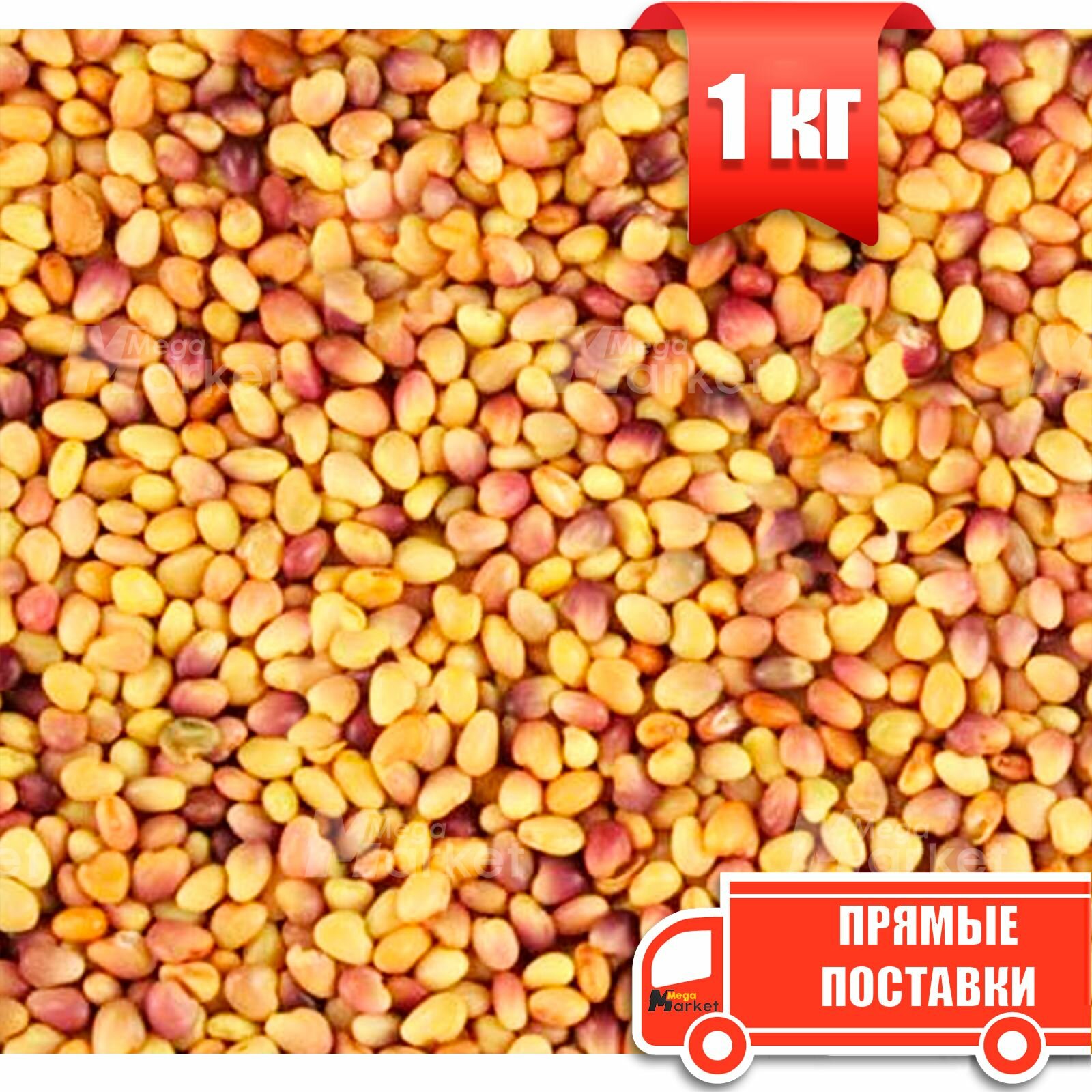 Семена Клевер красный сидерат чистота 98% био-удобрение 1 кг