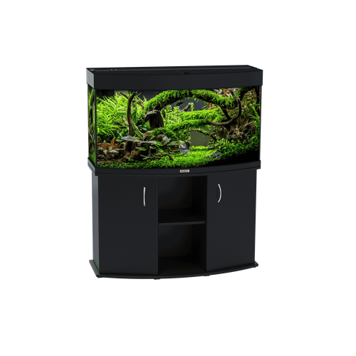 Аквариум 270 литров с тумбой и освещением, панорамный (111х47х64 см) Аквас