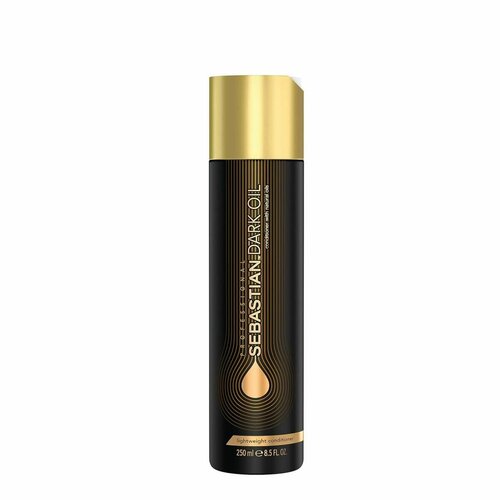 Sebastian Prof Foundation Dark Oil Lightweight Кондиционер для блеска 250ml кондиционер для волос с маслом жожоба и растительными экстрактами conditioner professional grooming кондиционер 100мл