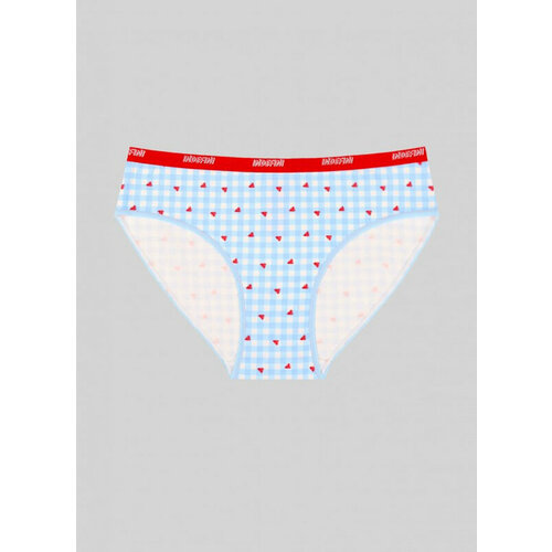 фото Трусы indefini, 2 шт., размер m, красный, голубой, белый