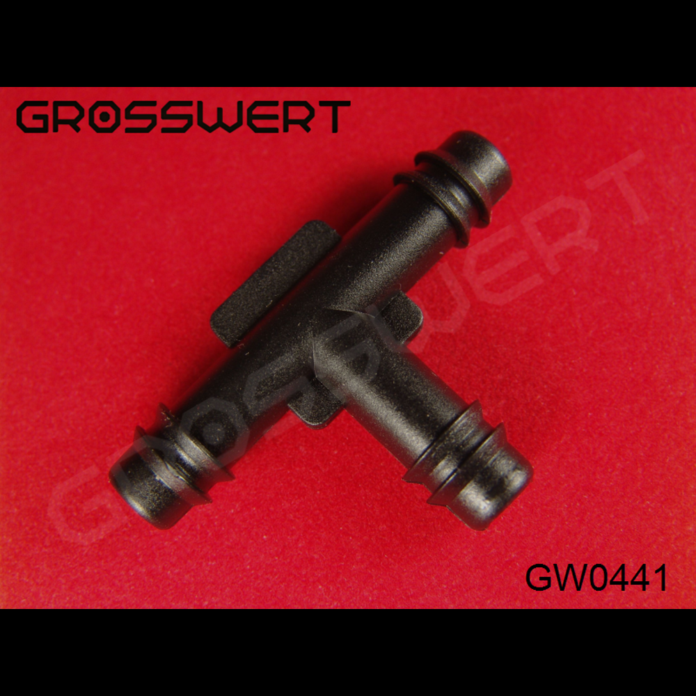 5 шт. Соединитель-тройник GW0441 8x8х8 mm